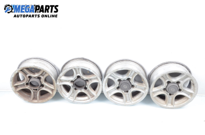 Alloy wheels for Suzuki Vitara (ET, TA) (07.1988 - 12.1998) 15 inches, width 8 (The price is for the set)