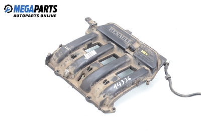 Intake manifold for Renault Megane I (BA0/1) (08.1995 - 12.2004) 1.6 16V (BA11, BA04, BA0B, BA1J), 107 hp