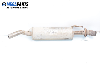 Muffler for Opel Astra F Hatchback (53, 54, 58, 59) (09.1991 - 01.1998) 1.4 i, 60 hp