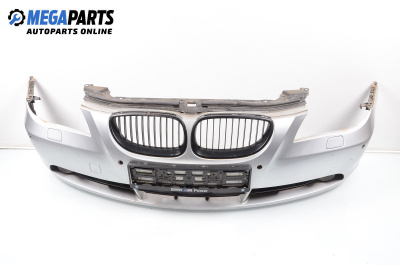 Frontstoßstange for BMW 5 Series E60 Sedan (E60) (07.2003 - 03.2010), sedan, position: vorderseite