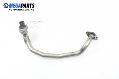 EGR tube for Peugeot 407 2.0 HDi, 136 hp, sedan, 2005