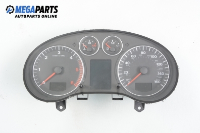 Instrument cluster for Audi A3 (8P) 2.0 16V TDI, 140 hp, hatchback, 2003 № Siemens A2C53080296