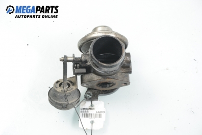 EGR valve for Volkswagen Lupo 1.4 TDI, 75 hp, hatchback, 2000