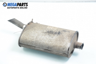 Rear muffler for Renault Kangoo 1.4, 75 hp, 1998