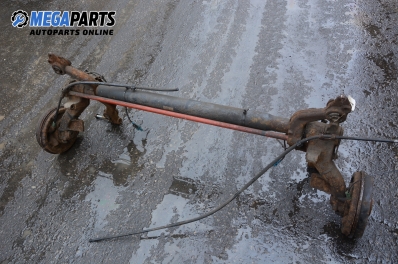 Rear axle for Peugeot 206 1.4, 75 hp, hatchback, 5 doors, 2000