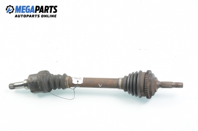 Driveshaft for Peugeot 206 1.4, 75 hp, hatchback, 5 doors, 2000, position: left