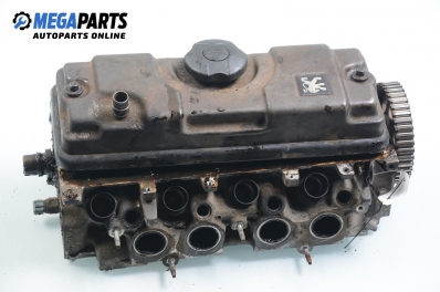 Engine head for Peugeot 206 1.4, 75 hp, hatchback, 5 doors, 2000