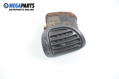 AC heat air vent for Peugeot 206 1.1, 60 hp, hatchback, 3 doors, 1999