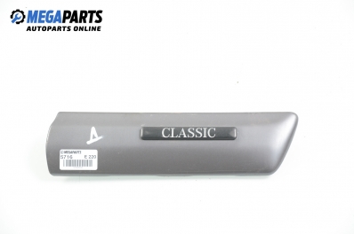 Exterior moulding for Mercedes-Benz E-Class 210 (W/S) 2.2 D, 95 hp, sedan, 1997, position: right