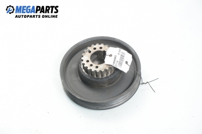 Belt pulley for Peugeot 206 1.1, 60 hp, hatchback, 3 doors, 1999