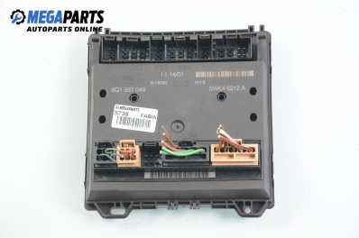 Komfort-modul für Skoda Fabia 1.9 SDI, 64 hp, hecktür, 5 türen, 2001 № VAG 6Q1 937 049