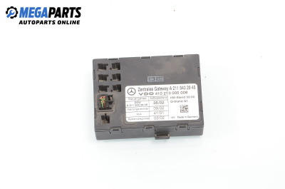 Central lock module for Mercedes-Benz E-Class Sedan (W211) (03.2002 - 03.2009), № A 211 540 29 45