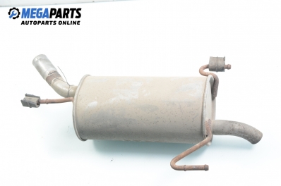 Rear muffler for Opel Corsa C 1.2 16V, 75 hp, 2001