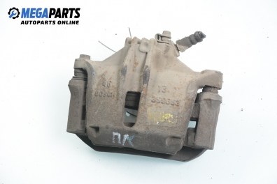 Caliper for Peugeot 206 1.4, 75 hp, hatchback, 5 doors, 2000, position: front - left Bosch