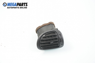 AC heat air vent for Peugeot 206 1.9 D, 69 hp, hatchback, 5 doors, 1999