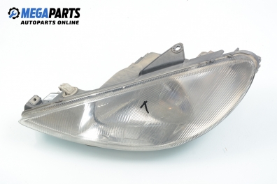 Headlight for Peugeot 206 1.9 D, 69 hp, hatchback, 5 doors, 1999, position: left