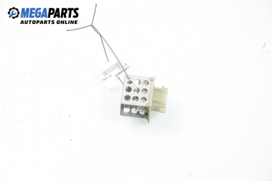 Blower motor resistor for Peugeot 206 1.9 D, 69 hp, hatchback, 5 doors, 1999