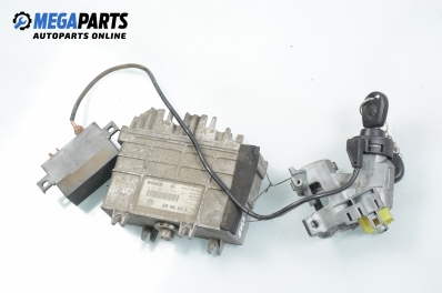 ECU cu cheie de contact și imobilizator pentru Volkswagen Polo (6N/6N2) 1.4, 60 cp, hatchback, 5 uși, 1996 № Bosch 0 261 203 914/915