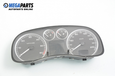 Instrument cluster for Peugeot 307 2.0 HDi, 90 hp, hatchback, 5 doors, 2003 № SAGEM 21651870-3