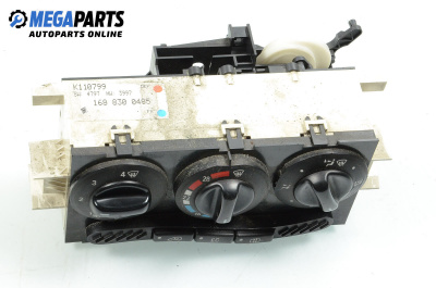 Air conditioning panel for Mercedes-Benz A-Class Hatchback  W168 (07.1997 - 08.2004), № 168 830 0485