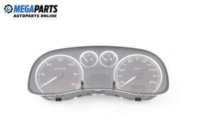 Instrument cluster for Peugeot 307 Hatchback (08.2000 - 12.2012) 1.6 HDi 110, 109 hp, № P9655476580