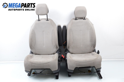 Seats set for Citroen C4 Grand Picasso I (10.2006 - 12.2013), 5 doors