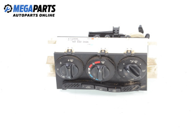 Air conditioning panel for Mercedes-Benz A-Class Hatchback  W168 (07.1997 - 08.2004), № 168 830 0485