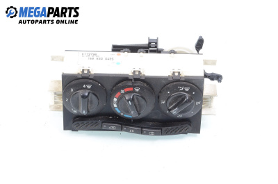 Air conditioning panel for Mercedes-Benz A-Class Hatchback  W168 (07.1997 - 08.2004), № 168 830 0485