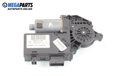 Motor macara geam for Peugeot 307 Hatchback (08.2000 - 12.2012), 3 uși, hatchback, position: stânga, № 9637131280