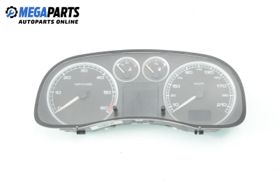 Instrument cluster for Peugeot 307 Hatchback (08.2000 - 12.2012) 1.4 HDi, 68 hp, № P9636708880 E