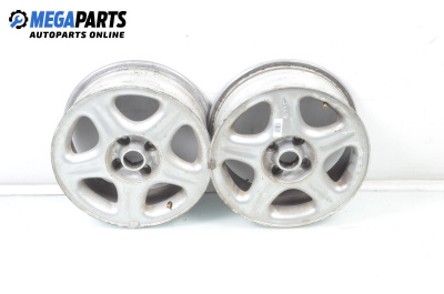 Alloy wheels for Seat Ibiza II Hatchback (Facelift) (08.1999 - 02.2002) 15 inches, width 6, ET 38 (The price is for two pieces), № 6K0601025D