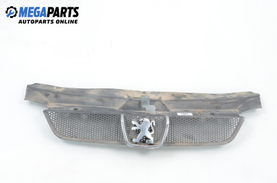 Grill for Peugeot 406 Sedan (08.1995 - 01.2005), sedan, position: front