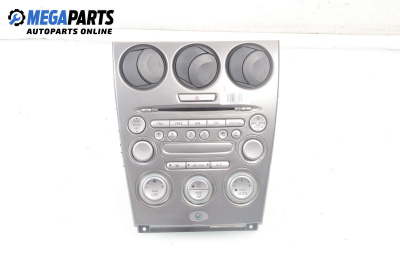 CD player and climate control panel for Mazda 6 Hatchback I (08.2002 - 12.2008), № GJ6J66DSXG02