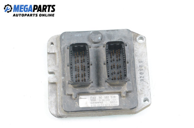 ECU for Opel Zafira A Minivan (04.1999 - 06.2005) 1.8 16V, 116 hp, № 90582539