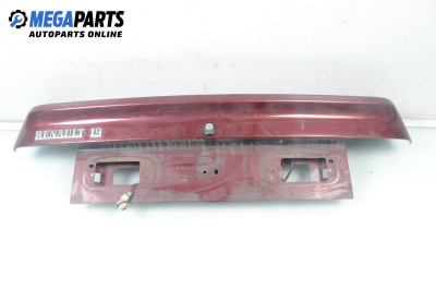 Capac spate for Renault 19 II Cabriolet (04.1992 - 06.2001), 3 uși, cabrio, position: din spate