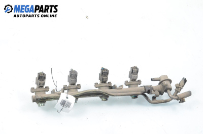 Fuel rail with injectors for Nissan Micra II Hatchback (01.1992 - 02.2003) 1.0 i 16V, 54 hp