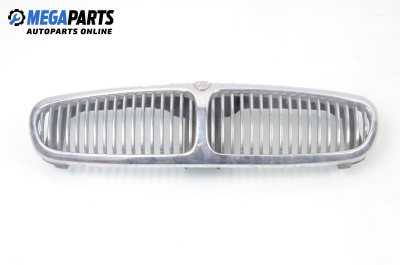 Grill for Jaguar X-Type Sedan (06.2001 - 11.2009), sedan, position: front