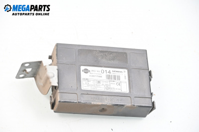 Komfort-modul for Nissan Almera TINO (12.1998 - 02.2006), № 28551 BU 014 / Siemens 5WK4 8512