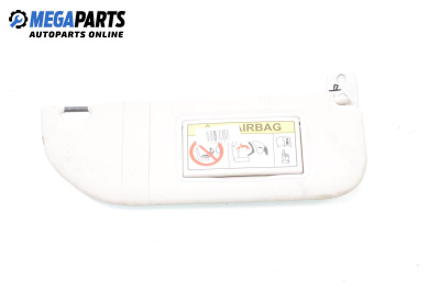 Parasolar for Peugeot 301 Sedan (11.2012 - ...), position: dreapta