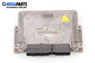 ECU for Fiat Stilo Multi Wagon (01.2003 - 08.2008) 1.9 JTD, 115 hp, № Bosch 0 281 011 421