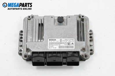 ECU for Peugeot 307 Hatchback (08.2000 - 12.2012) 1.6 HDi, 90 hp, № Bosch 0 281 011 863