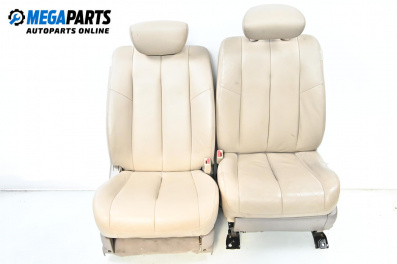 Leather seats with electric adjustment and heating for Nissan Murano I SUV (08.2003 - 09.2008), 5 doors