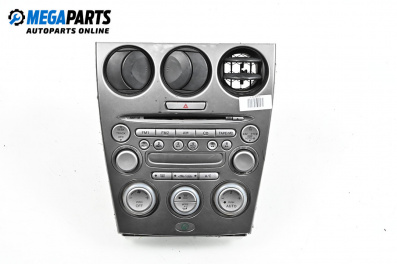 CD player and climate control panel for Mazda 6 Station Wagon I (08.2002 - 12.2007)