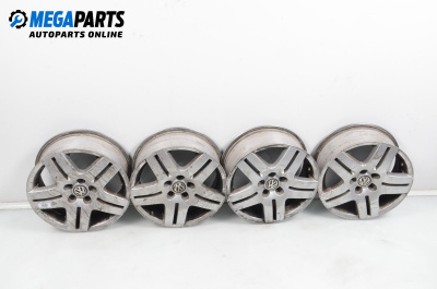 Alloy wheels for Volkswagen Golf IV Hatchback (08.1997 - 06.2005) 15 inches, width 6, ET 38 (The price is for the set)