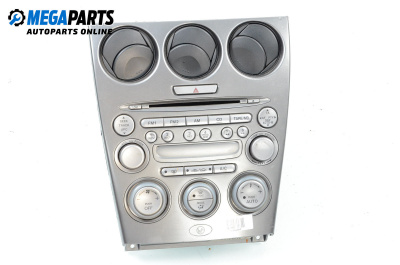 CD player and climate control panel for Mazda 6 Station Wagon I (08.2002 - 12.2007)