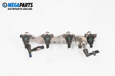 Fuel rail with injectors for Ford Fiesta III Hatchback (01.1989 - 01.1997) 1.8 16V, 105 hp