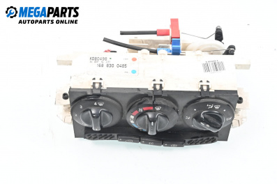 Air conditioning panel for Mercedes-Benz A-Class Hatchback  W168 (07.1997 - 08.2004), № 168 830 0485