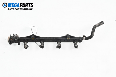 Fuel rail with injectors for Seat Ibiza II Hatchback (Facelift) (08.1999 - 02.2002) 1.6, 75 hp