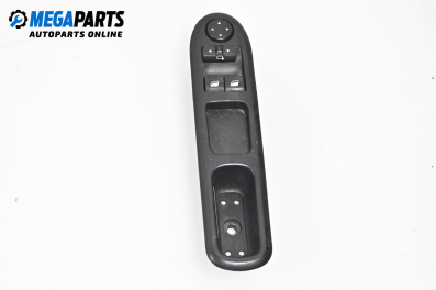 Window and mirror adjustment switch for Peugeot 407 Sedan (02.2004 - 12.2011)