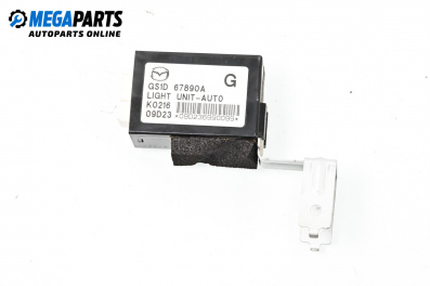 Light module controller for Mazda 6 Station Wagon II (08.2007 - 07.2013), № GS1D 67890A